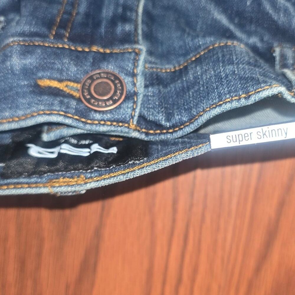 RSQ Super Skinny Dark wash Jeans Youth Size 18 - Picture 4 of 4